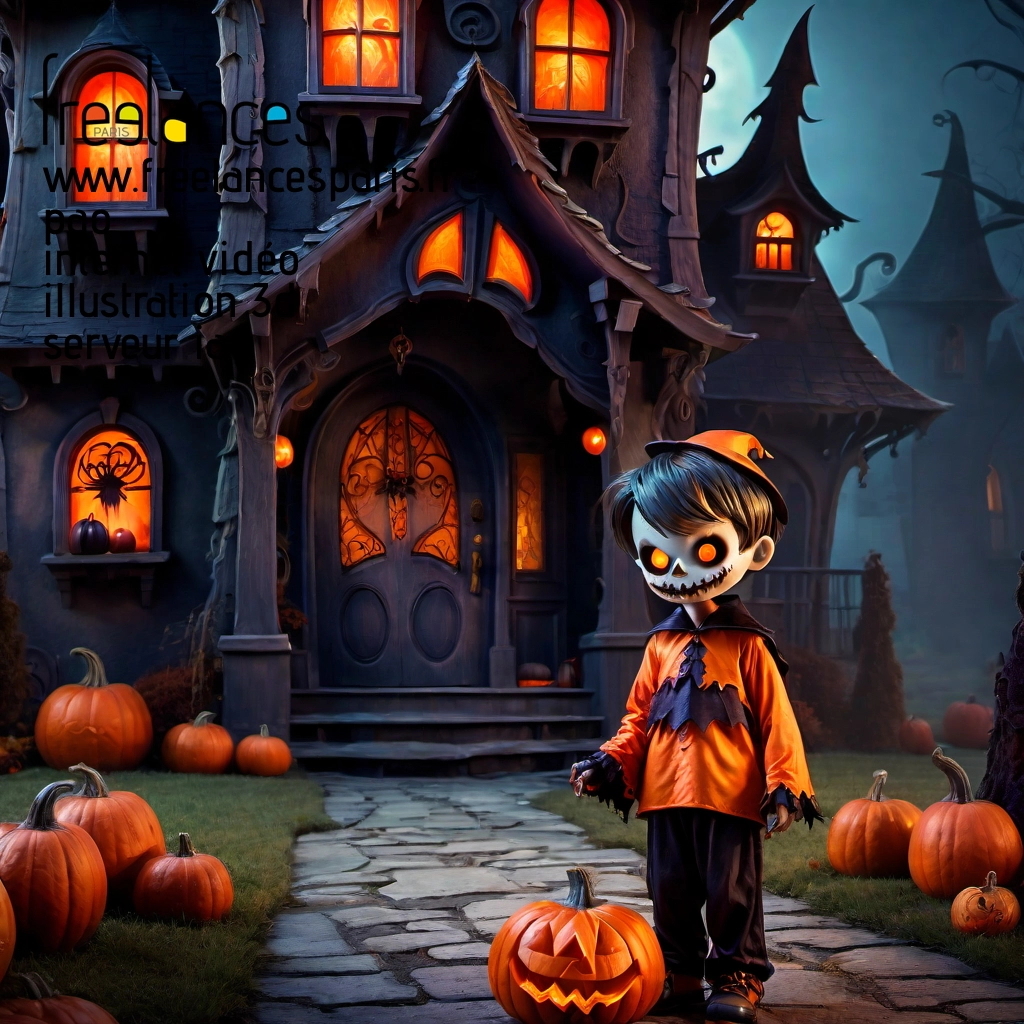 Pao mise en page internet vidéo illustration 3d serveur IA générative AI freelance paris studio de création magazines riw36id0